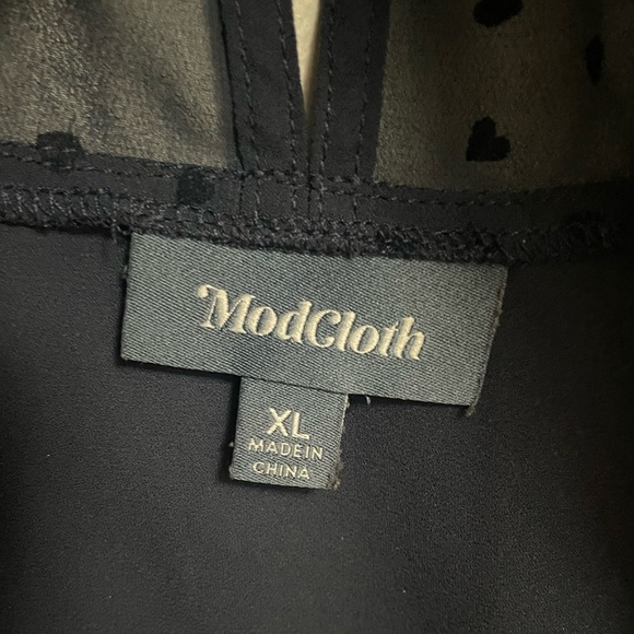 Modcloth, Stated Appreciation Peplum Blouse - XL - Picture 6 of 7